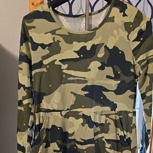 Wonder Nation Heather Gray Long Sleeve Shirt